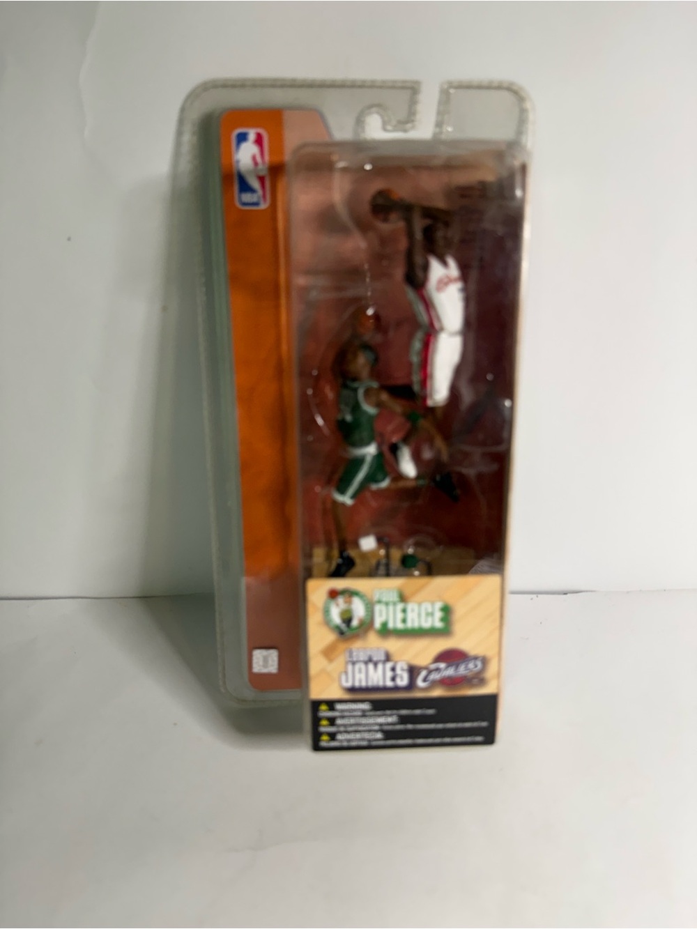 McFarlane NBA Lebron James and Paul Pierce 3” Figures Celtics Cavaliers